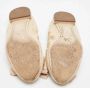 Miu Pre-owned Leather flats Beige Dames - Thumbnail 6