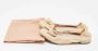 Miu Pre-owned Leather flats Beige Dames - Thumbnail 9