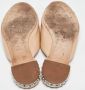 Miu Pre-owned Leather flats Beige Dames - Thumbnail 6