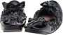 Miu Pre-owned Leather flats Black Dames - Thumbnail 4