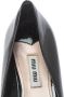 Miu Pre-owned Leather flats Black Dames - Thumbnail 6