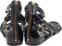 Miu Pre-owned Leather flats Black Dames - Thumbnail 4