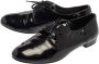 Miu Pre-owned Leather flats Black Dames - Thumbnail 3