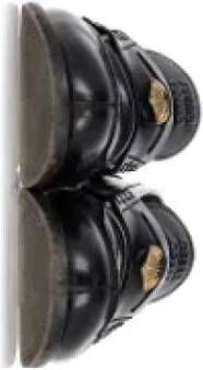 Miu Pre-owned Leather flats Black Dames