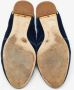 Miu Pre-owned Leather flats Blue Dames - Thumbnail 6