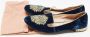 Miu Pre-owned Leather flats Blue Dames - Thumbnail 9