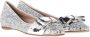 Miu Pre-owned Leather flats Gray Dames - Thumbnail 2