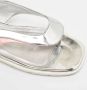 Miu Pre-owned Leather flats Gray Dames - Thumbnail 8