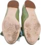 Miu Pre-owned Leather flats Green Dames - Thumbnail 5