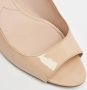 Miu Pre-owned Leather heels Beige Dames - Thumbnail 7