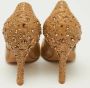 Miu Pre-owned Leather heels Beige Dames - Thumbnail 5