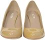 Miu Pre-owned Leather heels Beige Dames - Thumbnail 2