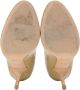 Miu Pre-owned Leather heels Beige Dames - Thumbnail 6