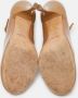 Miu Pre-owned Leather heels Beige Dames - Thumbnail 5