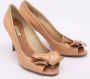 Miu Pre-owned Leather heels Beige Dames - Thumbnail 4