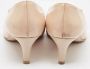 Miu Pre-owned Leather heels Beige Dames - Thumbnail 5