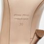 Miu Pre-owned Leather heels Beige Dames - Thumbnail 7