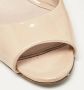 Miu Pre-owned Leather heels Beige Dames - Thumbnail 6