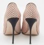 Miu Pre-owned Leather heels Beige Dames - Thumbnail 3