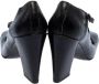 Miu Pre-owned Leather heels Black Dames - Thumbnail 4