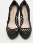 Miu Pre-owned Leather heels Black Dames - Thumbnail 3