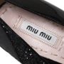 Miu Pre-owned Leather heels Black Dames - Thumbnail 6