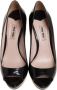 Miu Pre-owned Leather heels Black Dames - Thumbnail 2