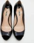 Miu Pre-owned Leather heels Black Dames - Thumbnail 3