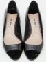 Miu Pre-owned Leather heels Black Dames - Thumbnail 3