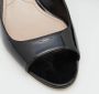 Miu Pre-owned Leather heels Black Dames - Thumbnail 7