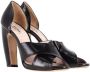 Miu Pre-owned Leather heels Black Dames - Thumbnail 3