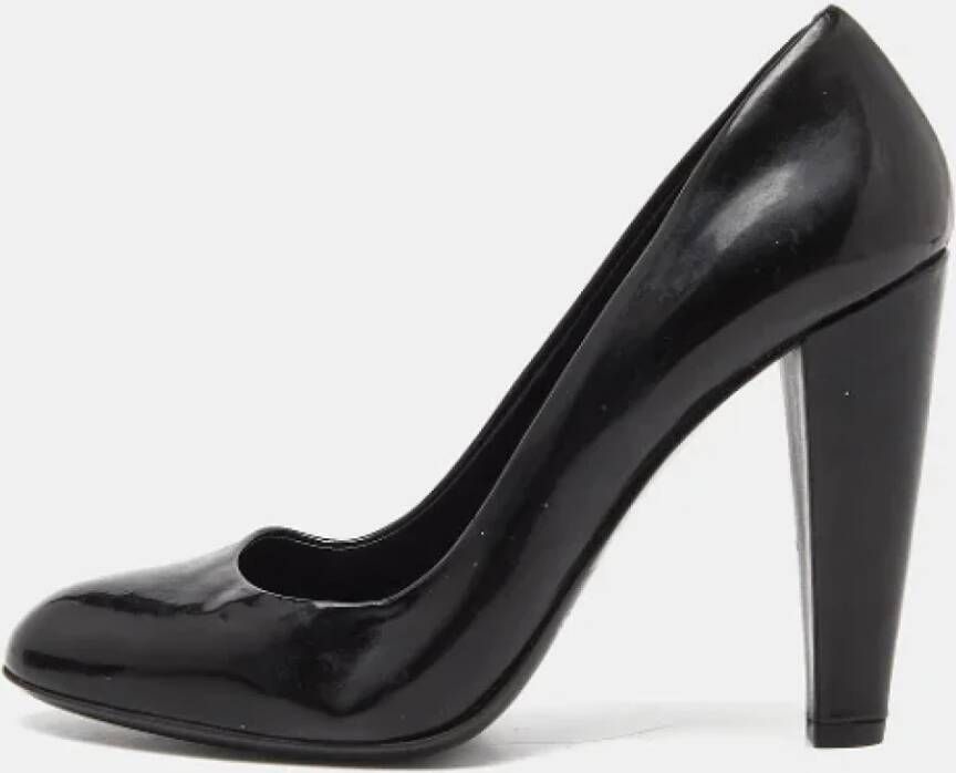 Miu Pre-owned Leather heels Black Dames