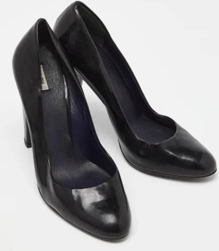 Miu Pre-owned Leather heels Black Dames