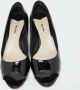 Miu Pre-owned Leather heels Black Dames - Thumbnail 3