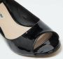 Miu Pre-owned Leather heels Black Dames - Thumbnail 8