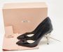 Miu Pre-owned Leather heels Black Dames - Thumbnail 9