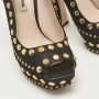 Miu Pre-owned Leather heels Black Dames - Thumbnail 7