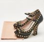 Miu Pre-owned Leather heels Black Dames - Thumbnail 9