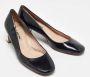 Miu Pre-owned Leather heels Black Dames - Thumbnail 3