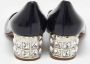 Miu Pre-owned Leather heels Black Dames - Thumbnail 4