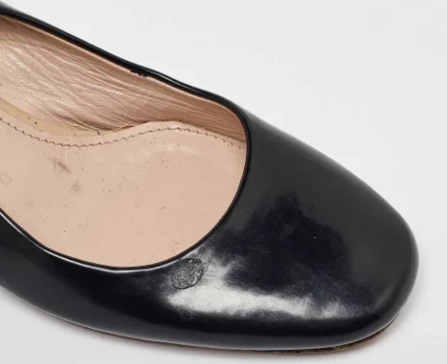 Miu Pre-owned Leather heels Black Dames