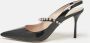 Miu Pre-owned Leather heels Black Dames - Thumbnail 2