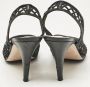 Miu Pre-owned Leather heels Black Dames - Thumbnail 5