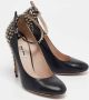 Miu Pre-owned Leather heels Black Dames - Thumbnail 2