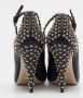 Miu Pre-owned Leather heels Black Dames - Thumbnail 3