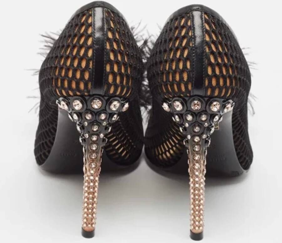 Miu Pre-owned Leather heels Black Dames