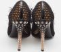 Miu Pre-owned Leather heels Black Dames - Thumbnail 3