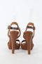 Miu Pre-owned Leather heels Brown Dames - Thumbnail 4