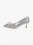 Miu Pre-owned Leather heels Gray Dames - Thumbnail 2