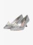 Miu Pre-owned Leather heels Gray Dames - Thumbnail 3